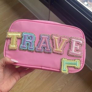 SCL x Target Pink Small Pouch - Unpatched